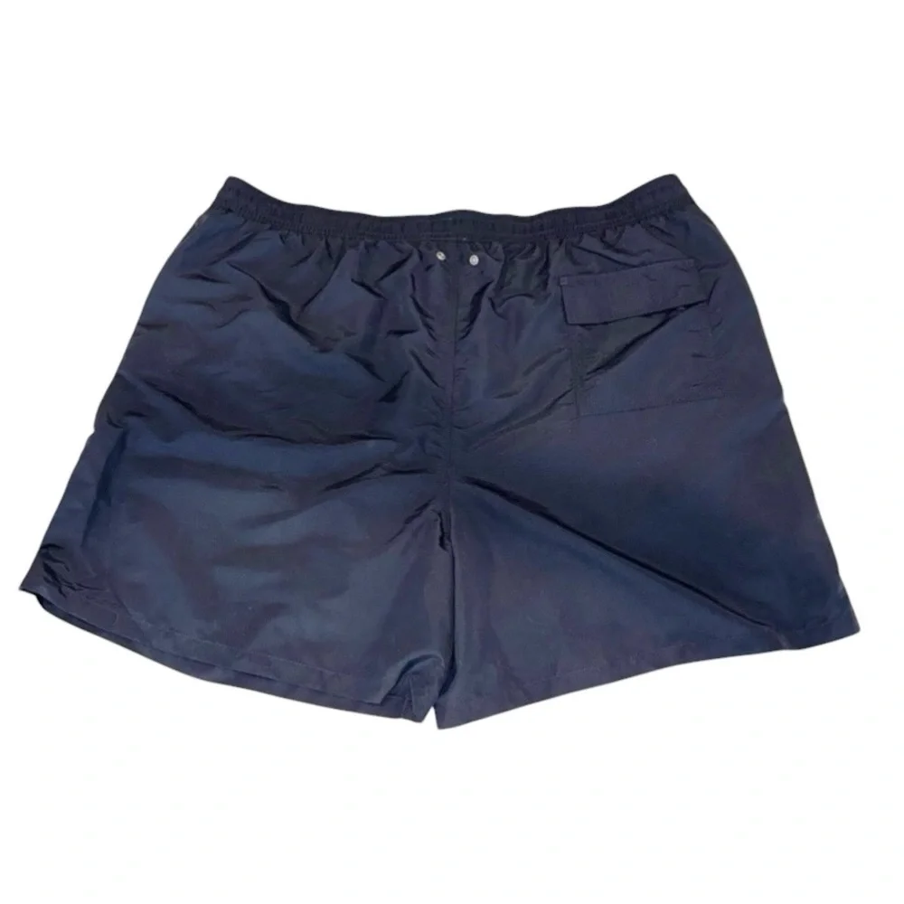 Polo Ralph Lauren Swim Trunks Mens Big & Tall Navy Blue Pony Logo Shorts Size 4X - Picture 4 of 7